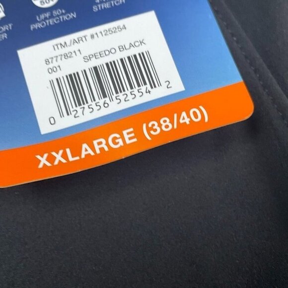 Speedo Mens Tech Volley Shorts XXL Black 38/40 Swimwear NWT 6751 - Picture 2 of 10